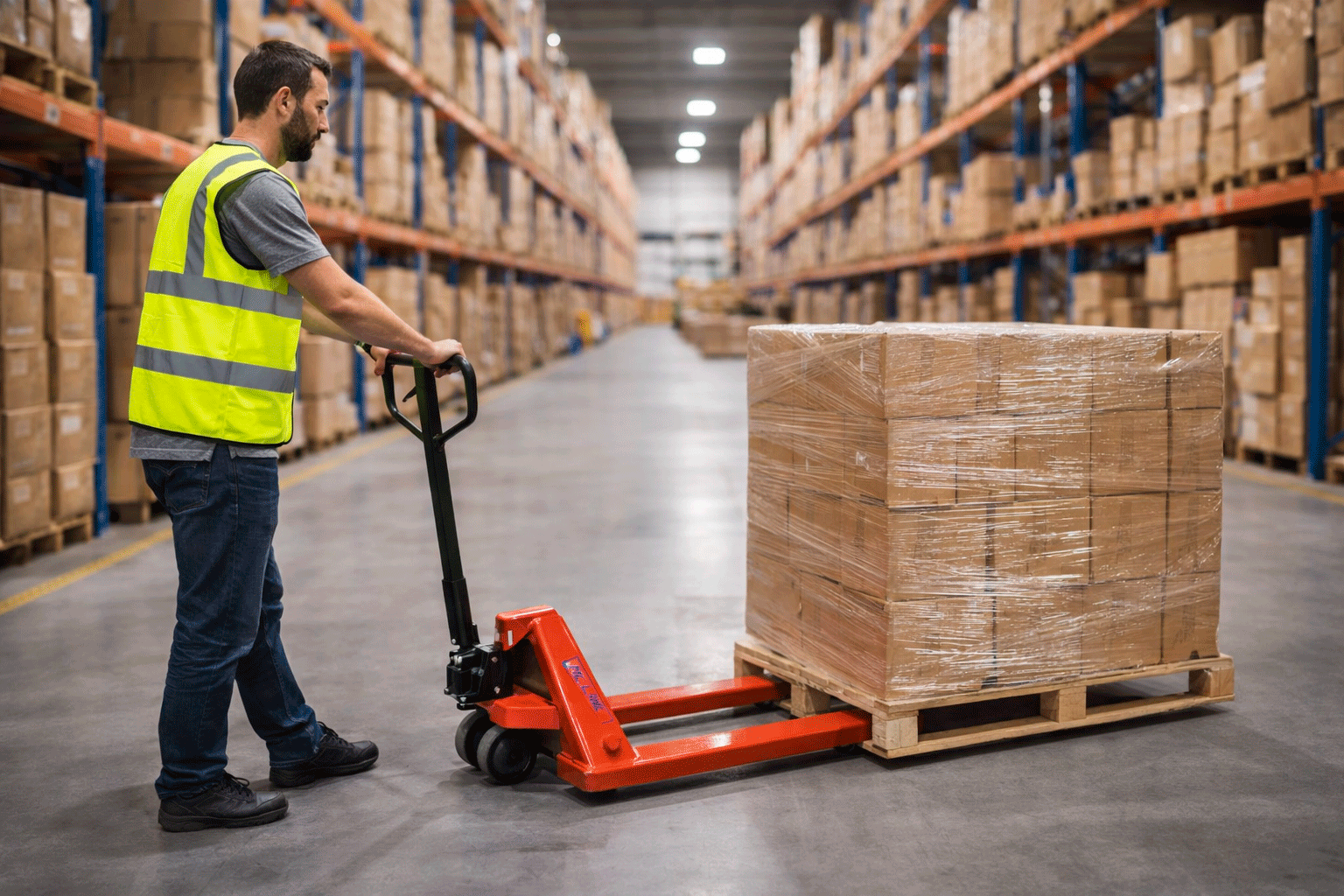Patines hidráulicos: el héroe silencioso de tu almacén
