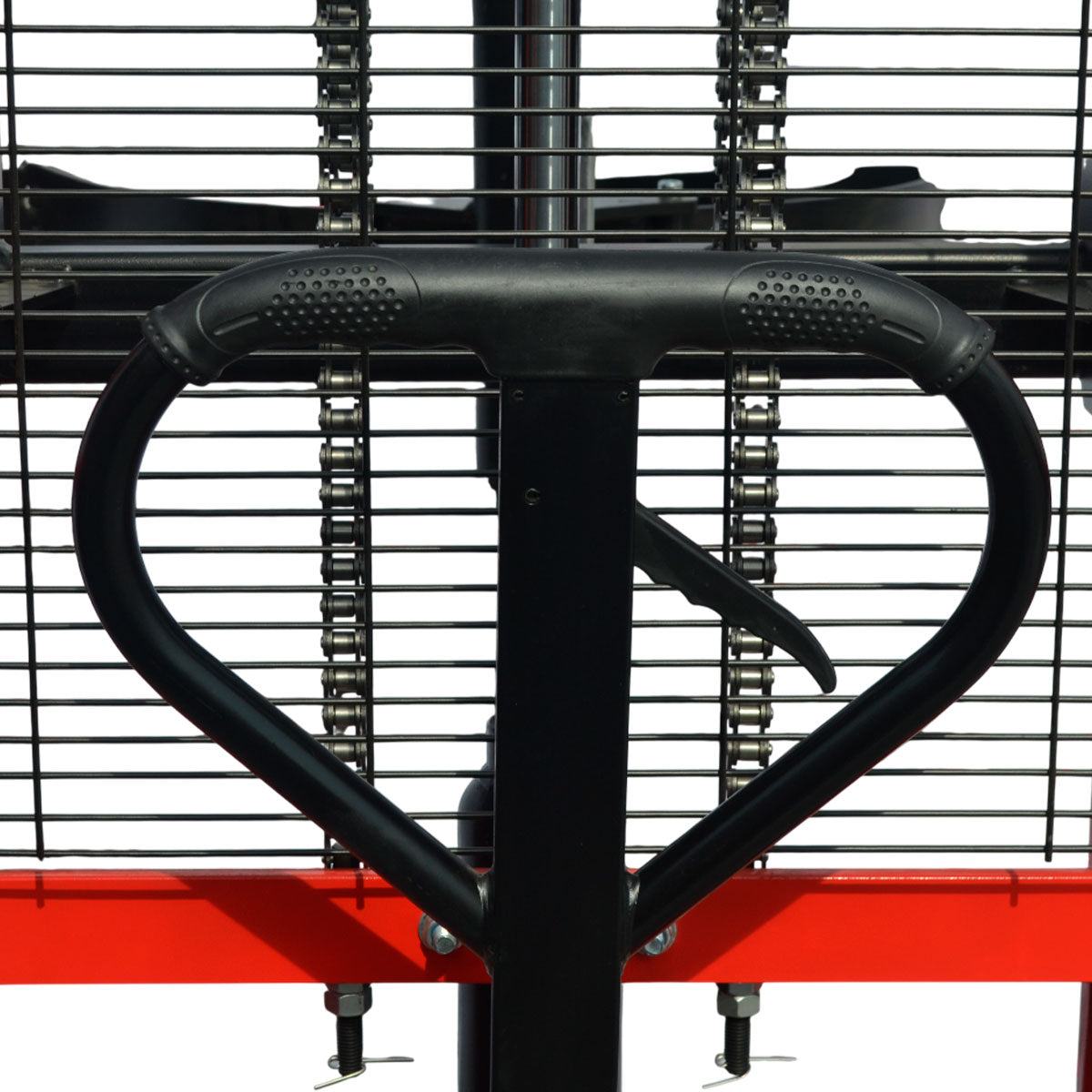 Vertedor de Tambo Manual con Elevación de 1.5 m y Capacidad de 450 kg | Apilador Manual Industrial