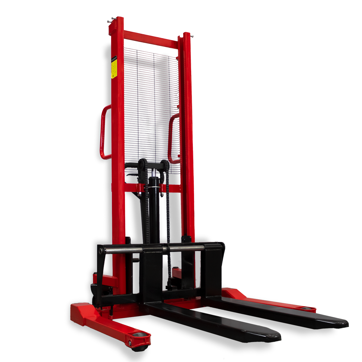 Apilador manual con capacidad de 1.5 Ton