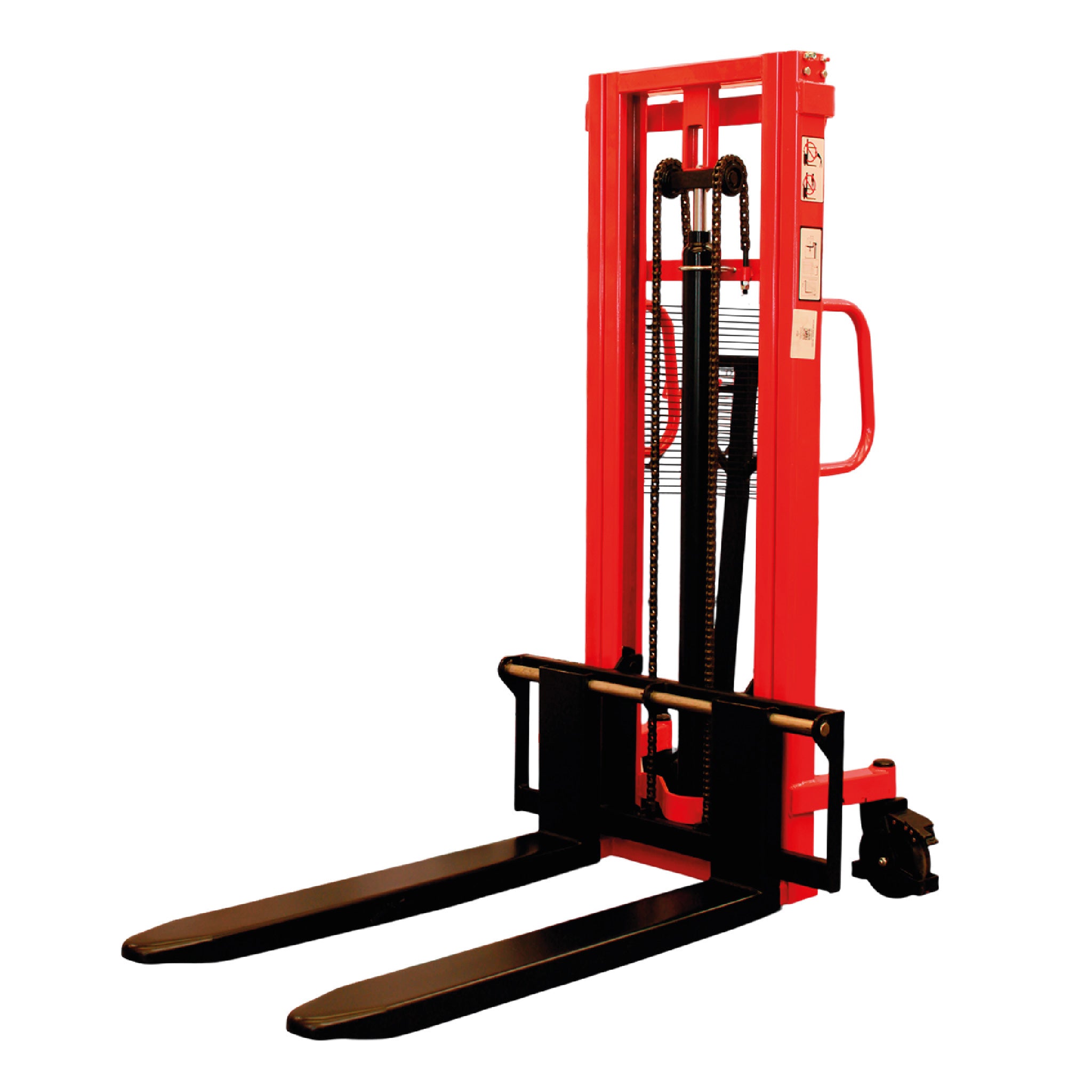 Set logístico de apilador manual y mesa elevadora | Carga de 1.5 toneladas y 150 kg | CARGA MC LANE