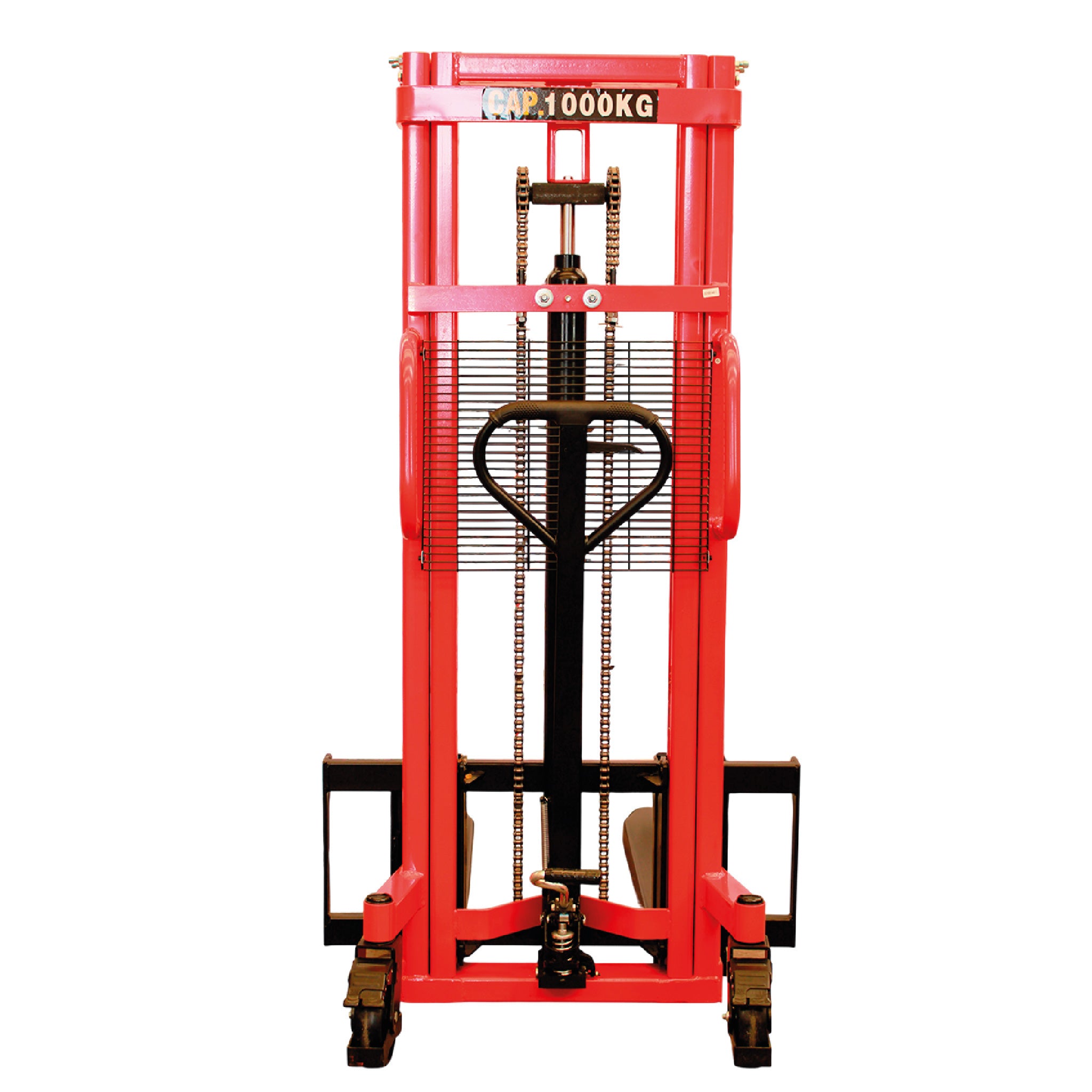 Set logístico de apilador manual y mesa elevadora | Carga de 1.5 toneladas y 150 kg | CARGA MC LANE