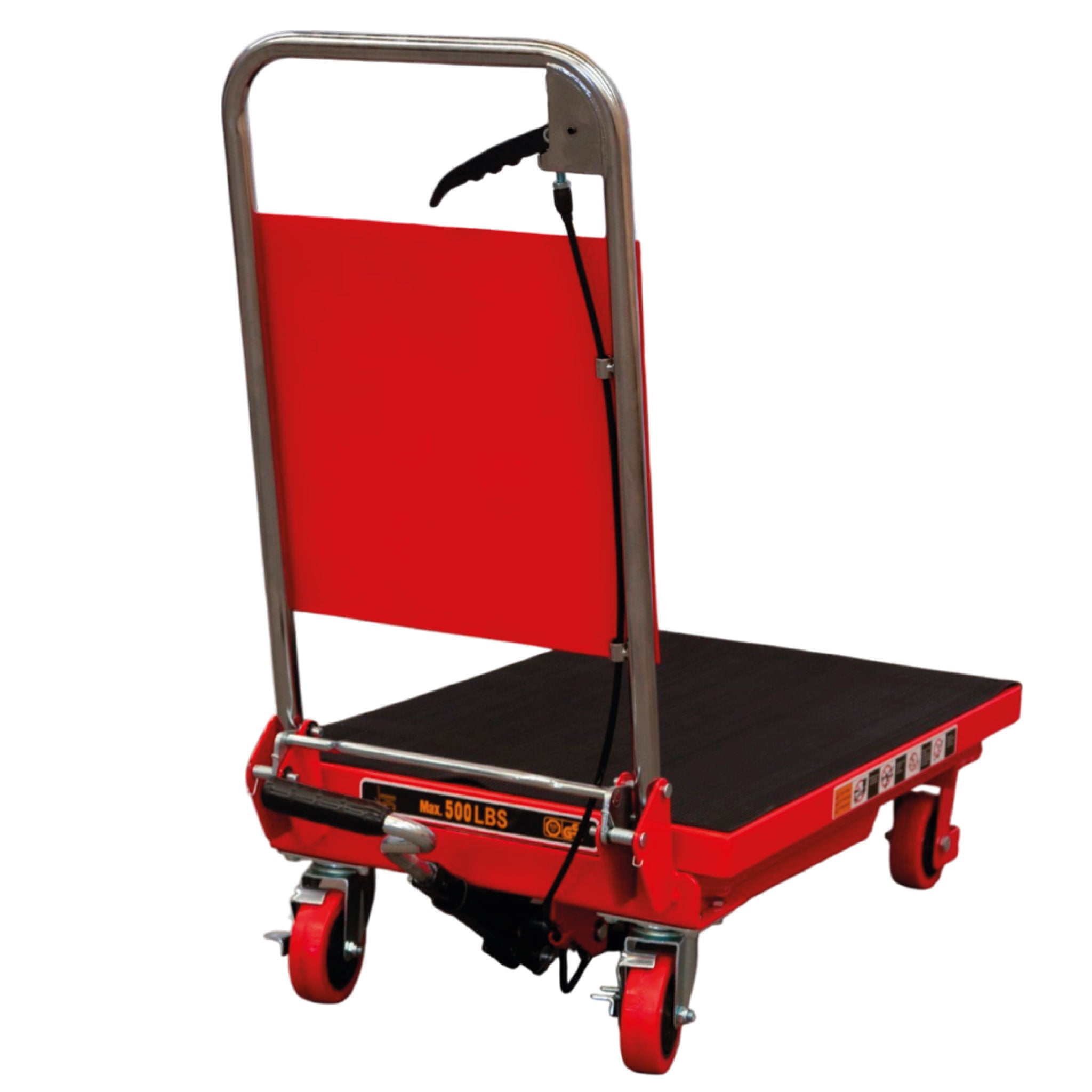 Set logístico de apilador manual y mesa elevadora | Carga de 1 tonelada y 227 kg | CARGA MC LANE