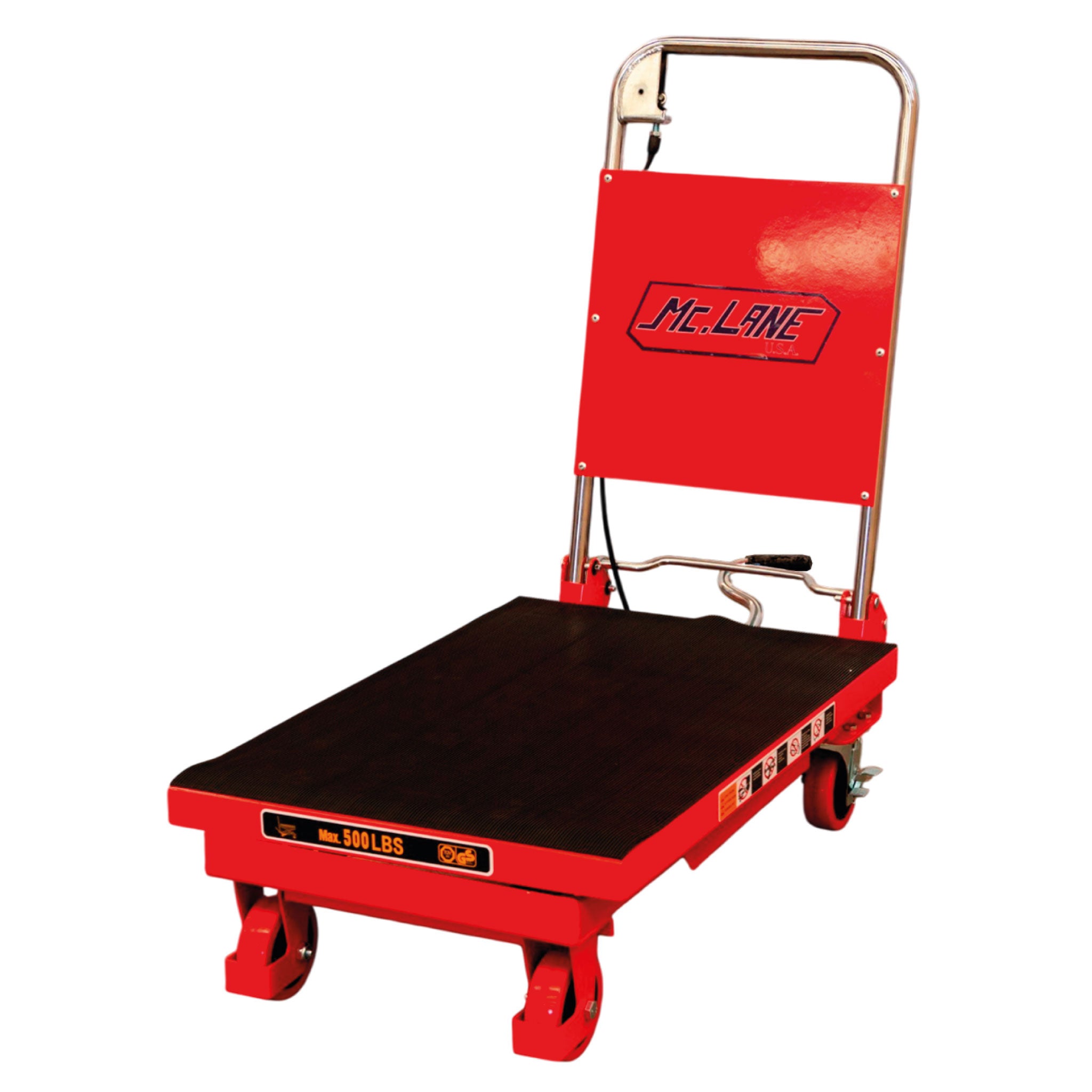 Set logístico de apilador manual y mesa elevadora | Carga de 1 tonelada y 227 kg | CARGA MC LANE