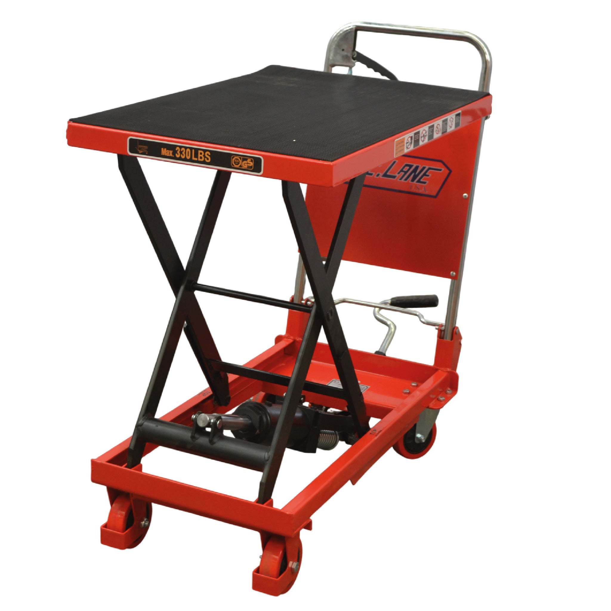 Set logístico de 2 pzas KT-BF30/75.27X48-MESAPTS150 | Patín hidráulico 3 ton y Mesa elevadora 150 kg | CARGA MC LANE