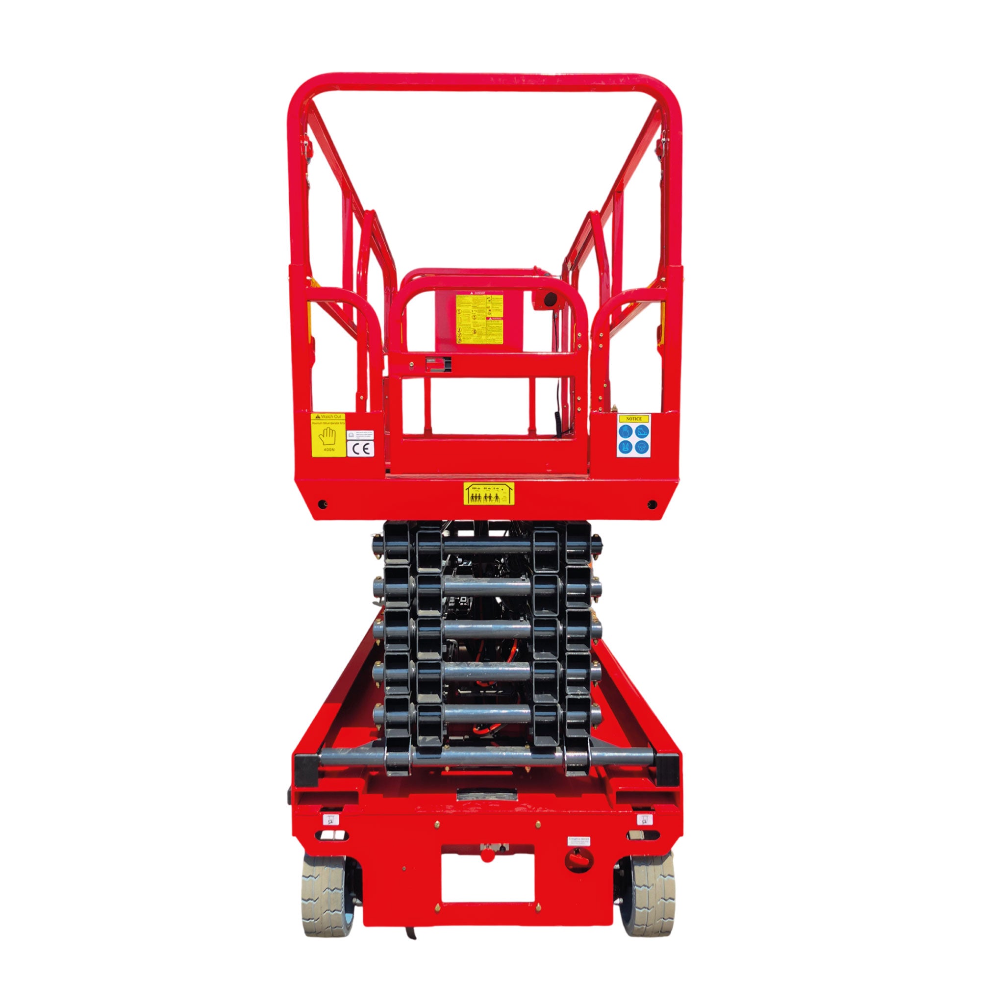 Plataforma de tijera eléctrica | Capacidad de carga de 300 Kg | Altura máx 10 m | CARGA MC LANE