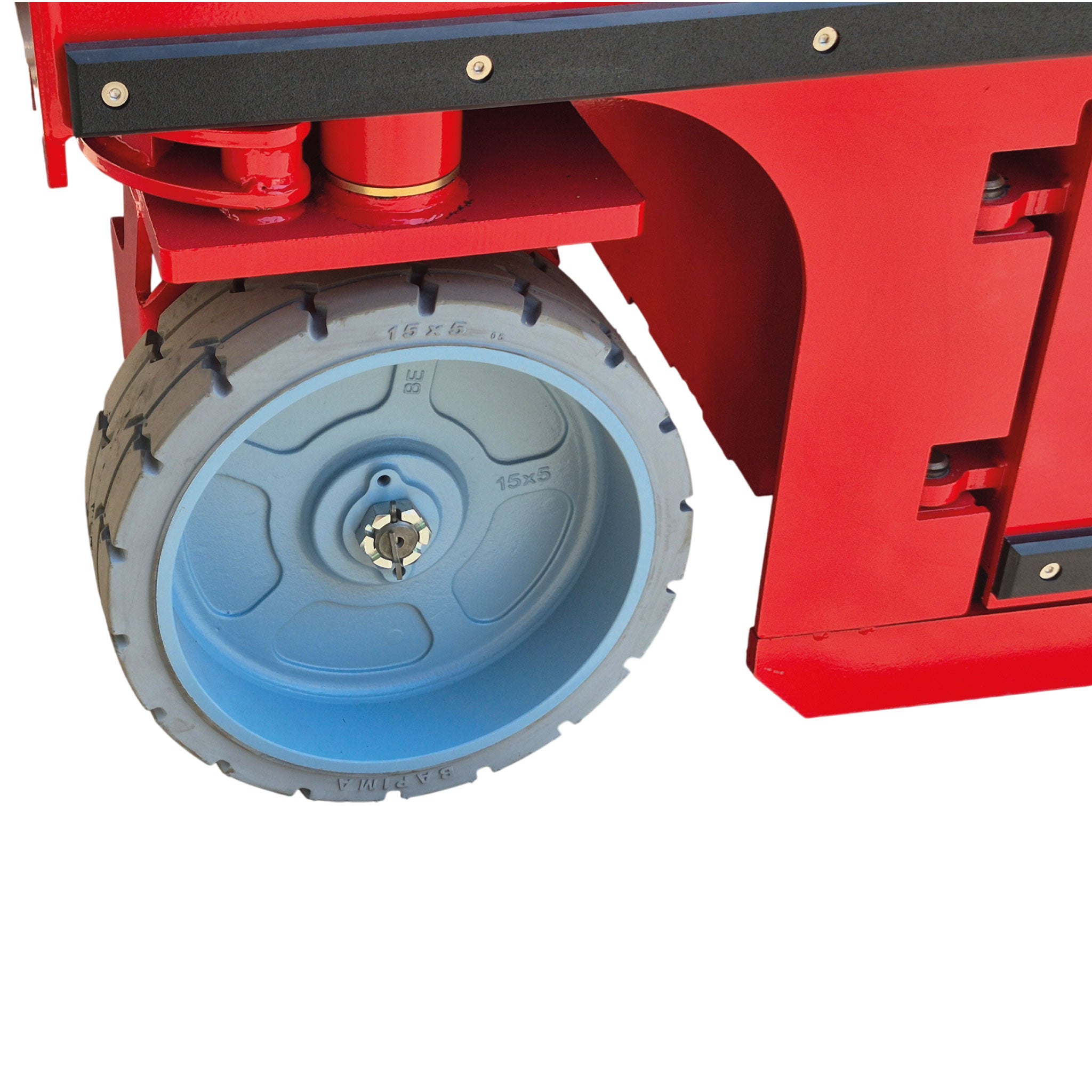 Plataforma de tijera eléctrica OH-PLAT-LTWP1416-LT | Capacidad de carga de 300 Kg | Altura máx 10 m | CARGA MC LANE