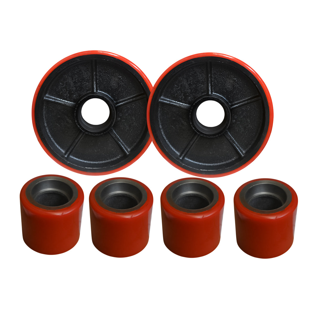 Patín Hidráulico McLane OP-SBA25 27X48CH + Kit de Llantas de Poliuretano – Potencia y Precisión en Movimiento